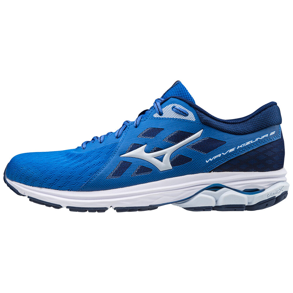 Sapatilhas Running Mizuno Wave Kizuna 2 - Homem - Azuis - TSLYB8734